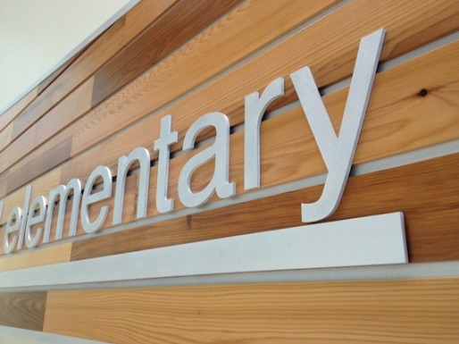 Broken Arrow Creekwood Elementary Opens! | Custom architectural signage and graphics